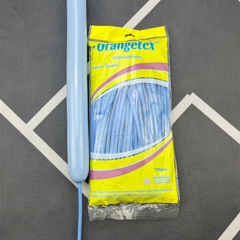 260Q Orangetex Twisting Balloons