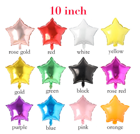 Star Foil Balloons