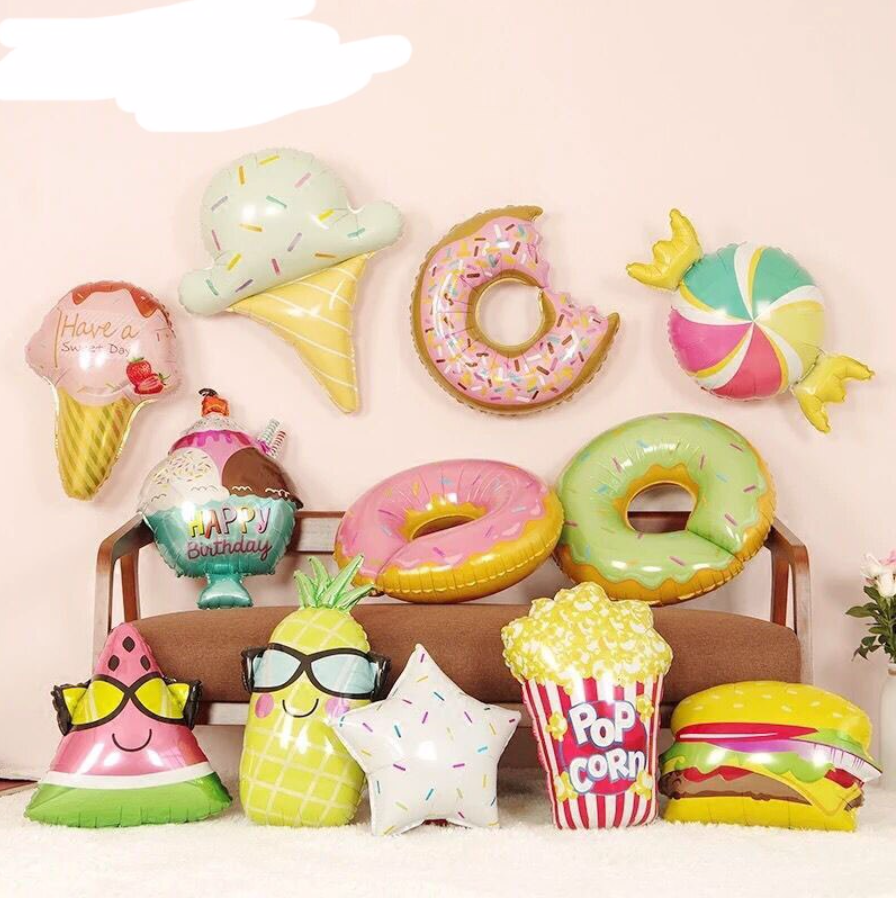 Food Theme  Balloons