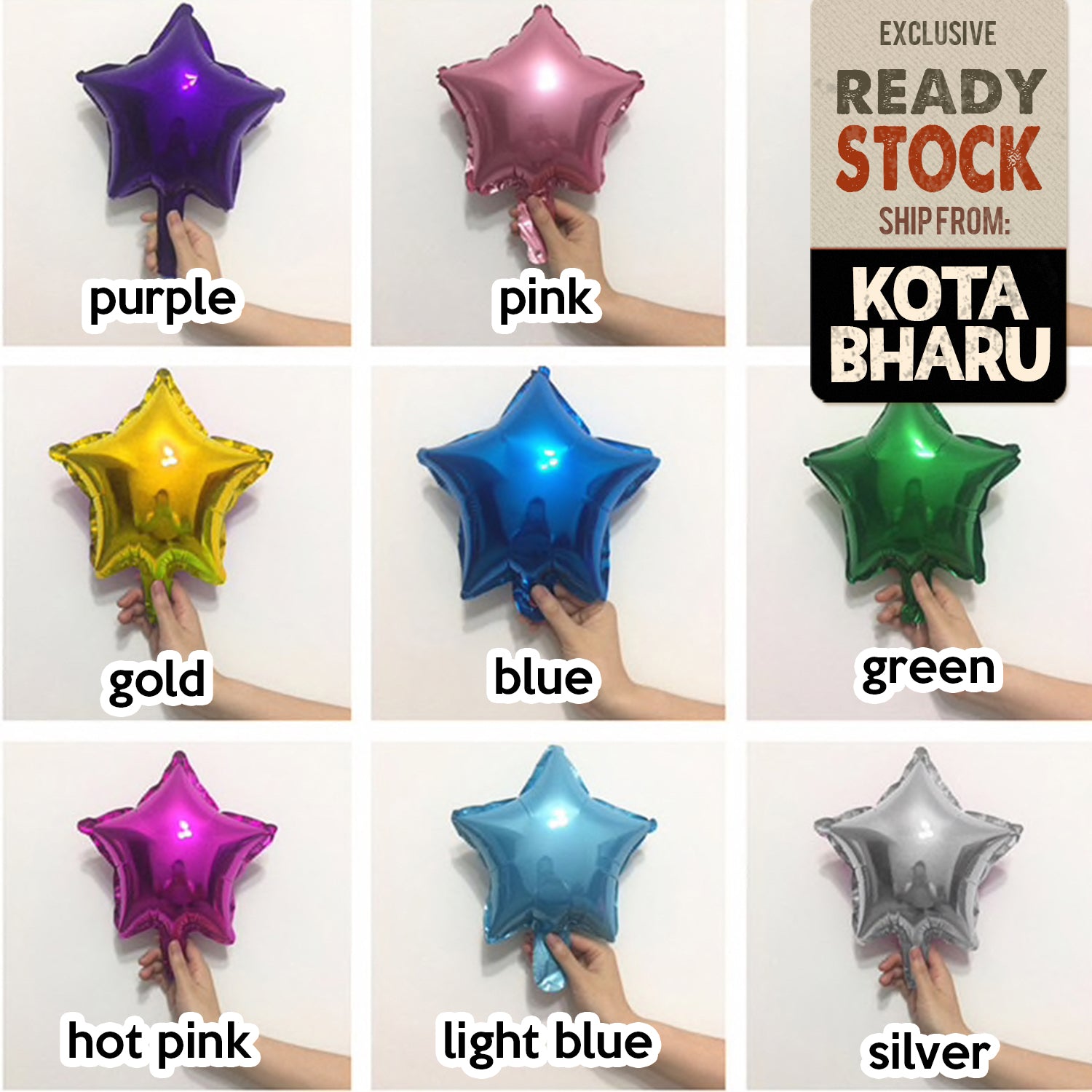 Star Foil Balloons