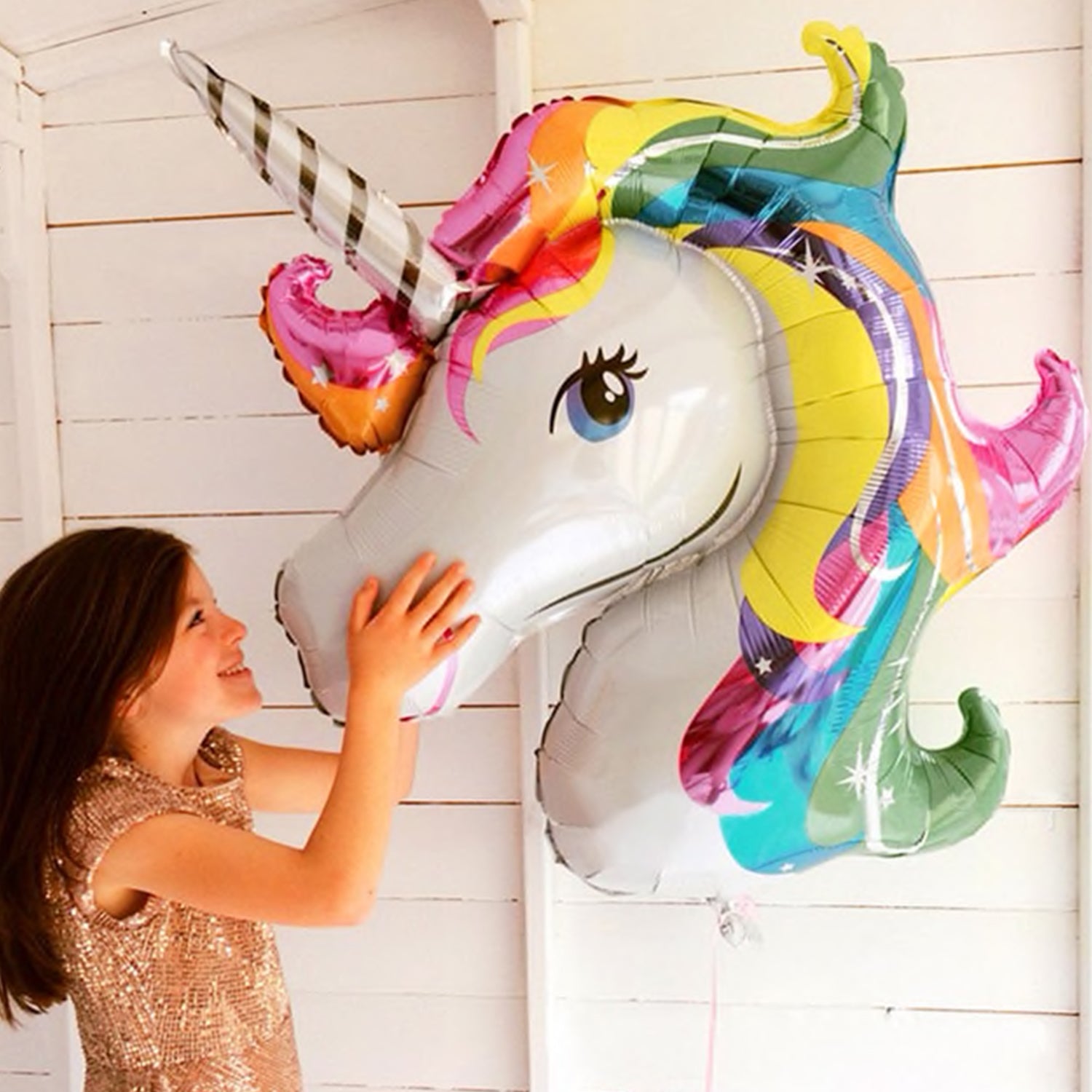 Unicorn Head Balloon