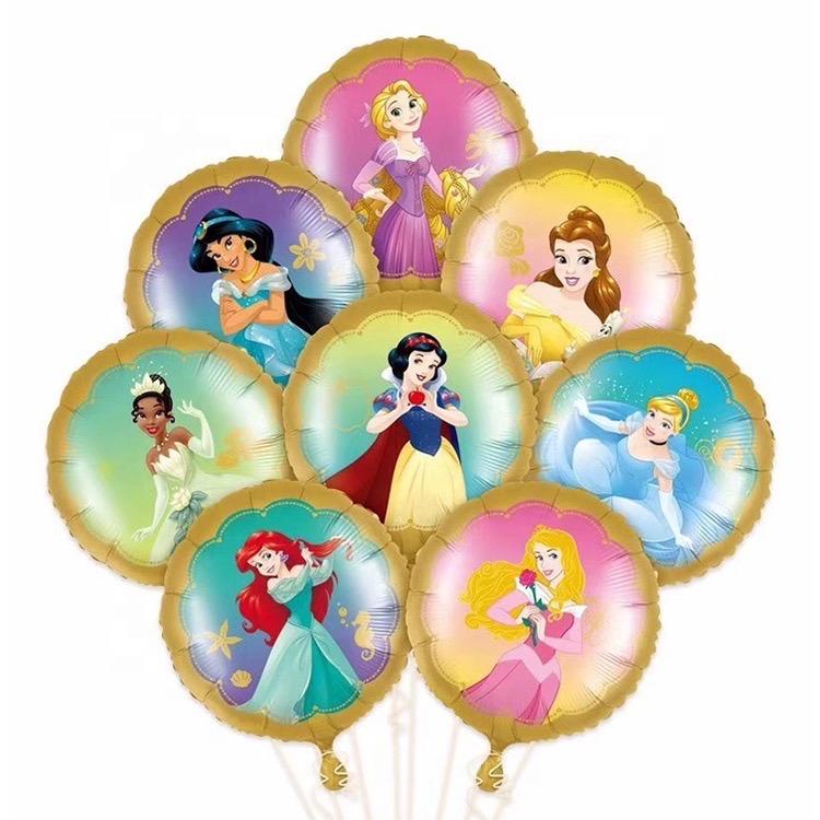 Princess Collection Foil Balloons