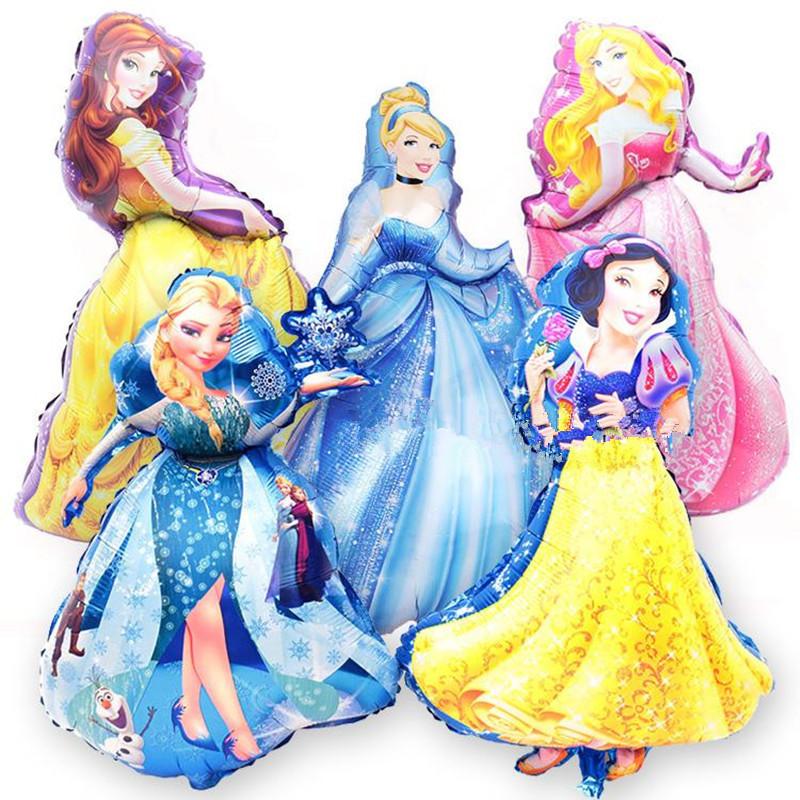 Princess Collection Foil Balloons