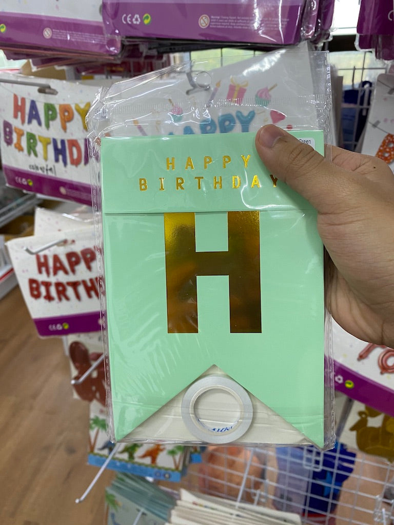 Happy Birthday Banner