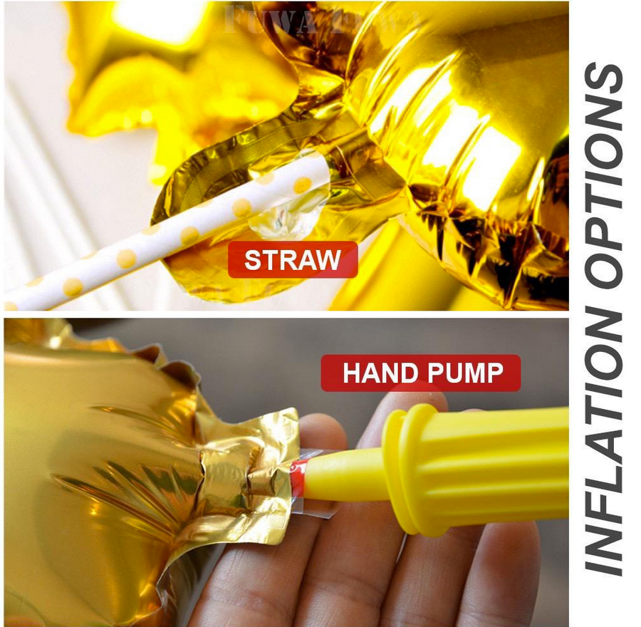 【16 INCH】Green ABC Balloons