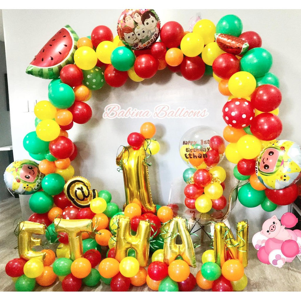 Cocomelon Printed Cartoon Foiled Balloons