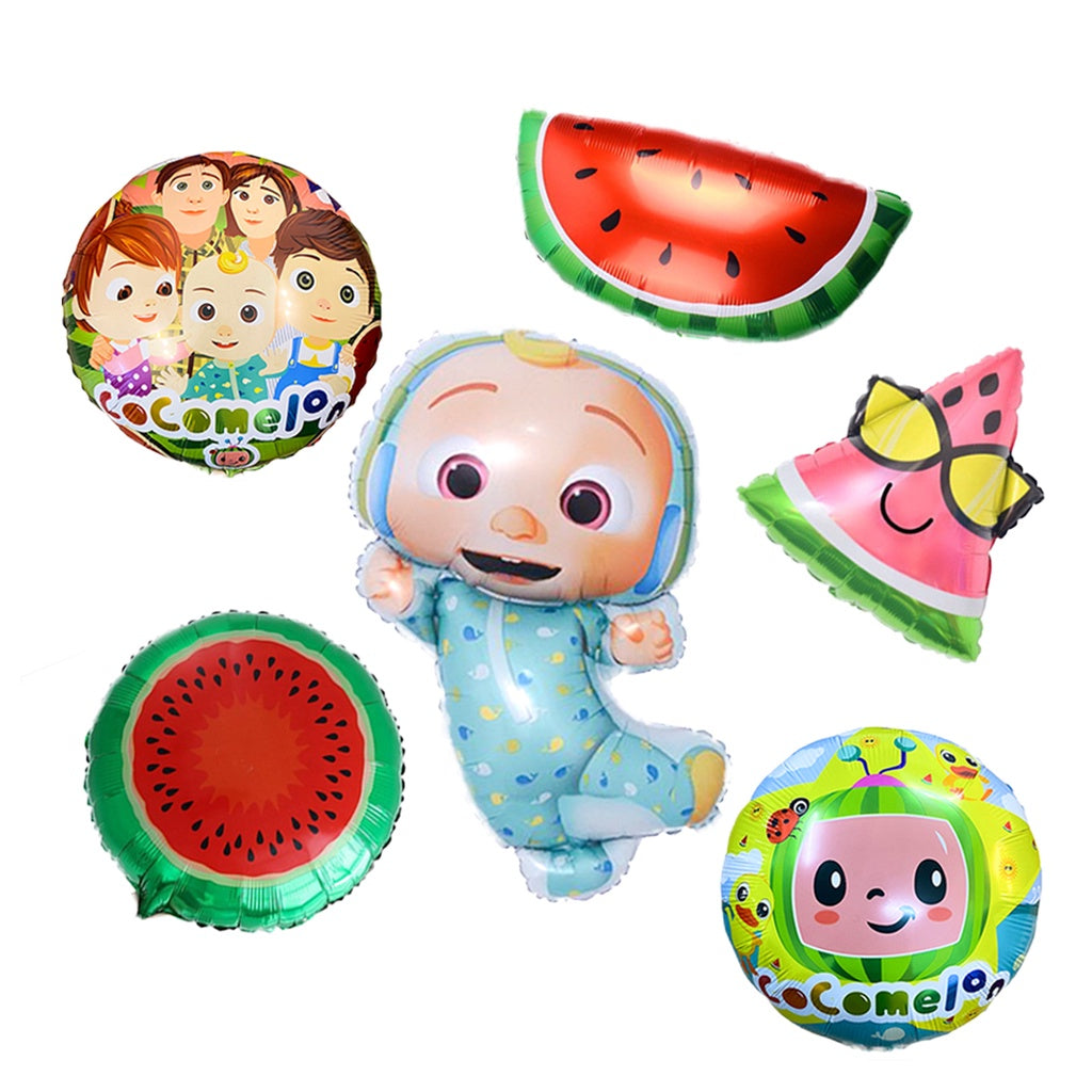 Cocomelon Printed Cartoon Foiled Balloons