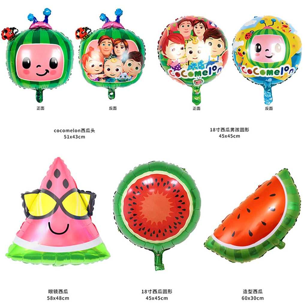 Cocomelon Printed Cartoon Foiled Balloons