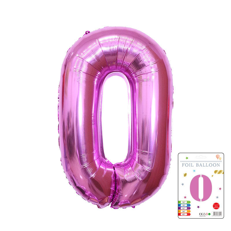 【32 INCH】Number Balloons