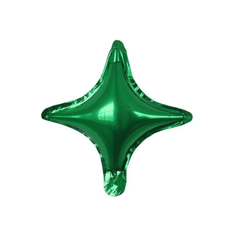 10/ 26 Inch 4 Pointed Star Foil Balloons