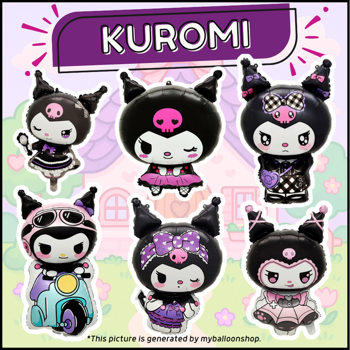 Kuromi Melody Cinnamoroll Pompompurin