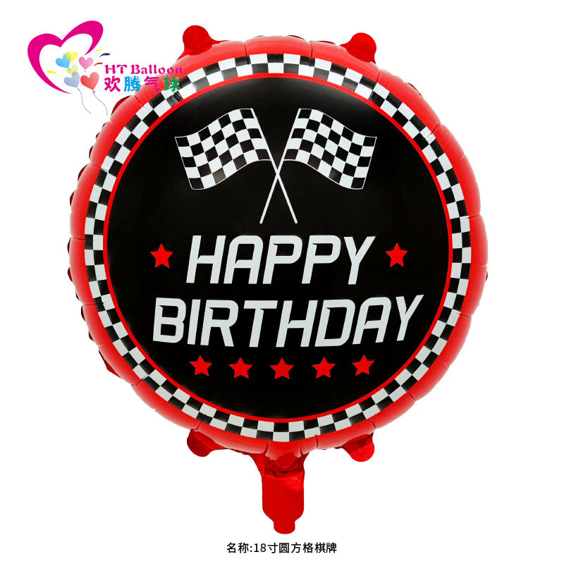 Car Race Theme McQueen Balloons