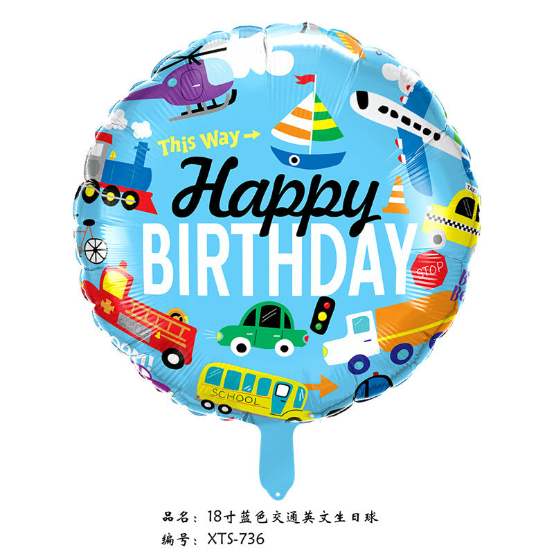 18 inch Happy Birthday Balloon