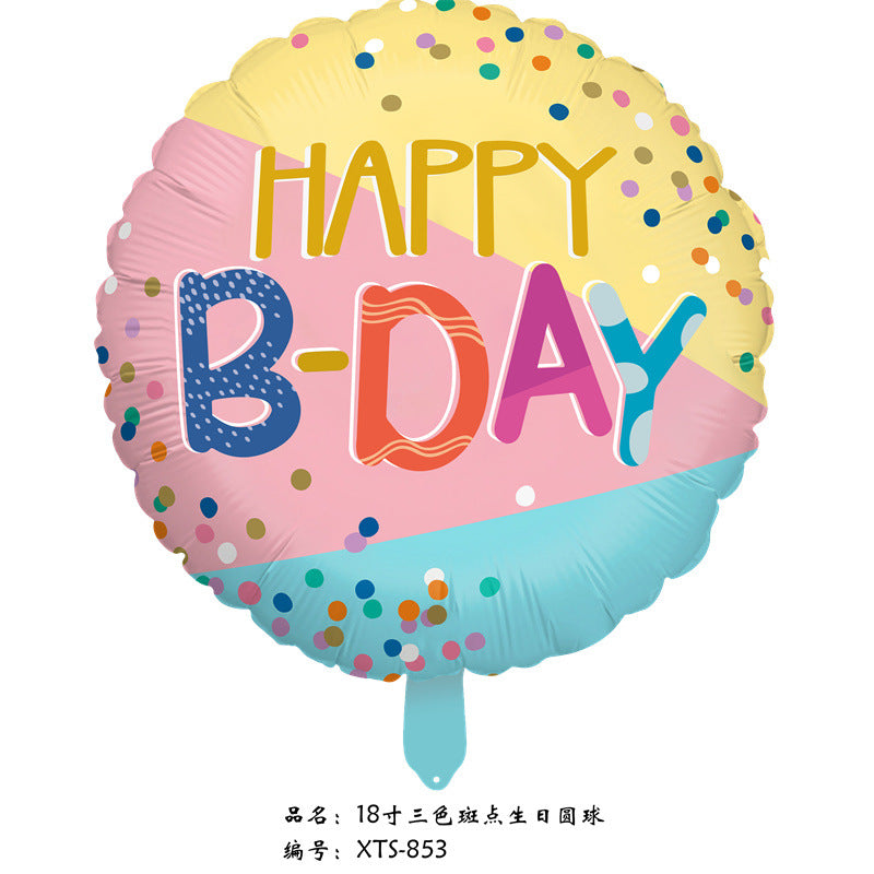 18 inch Happy Birthday Balloon