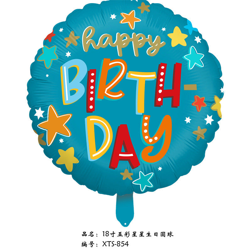 18 inch Happy Birthday Balloon