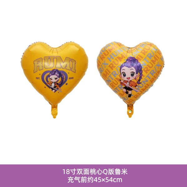 Huntrix Foil Balloons