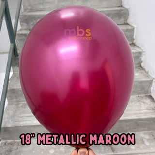 Metallic Maroon