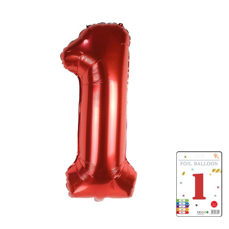 【40 INCH】Number Balloons