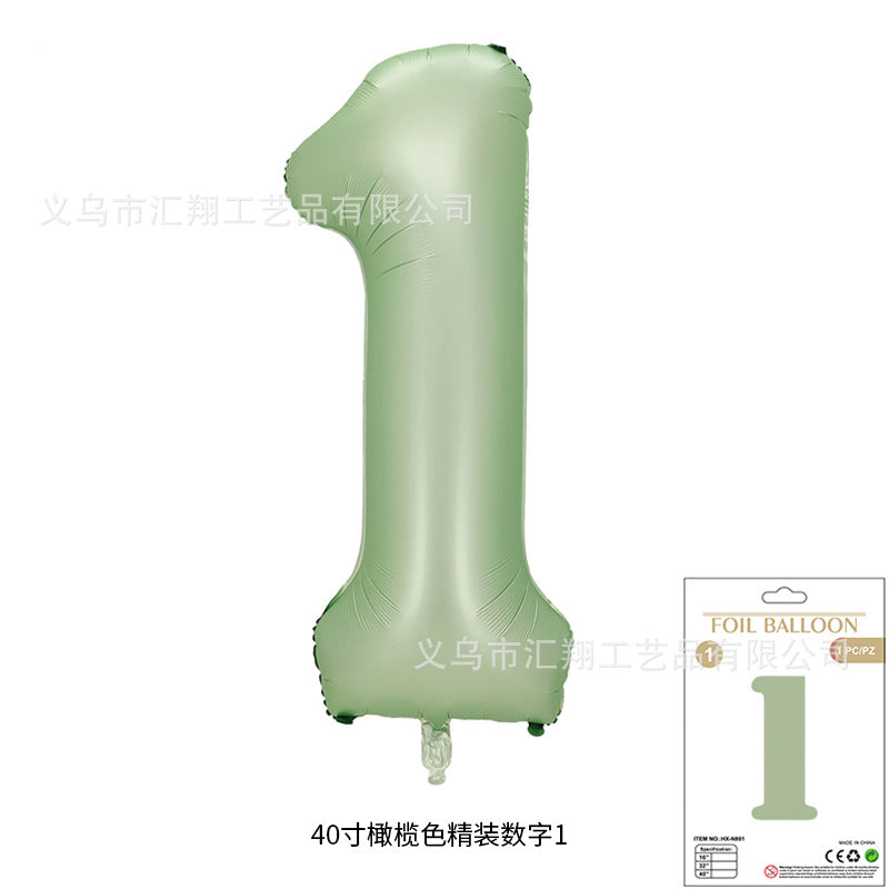 【40 INCH】Number Balloons