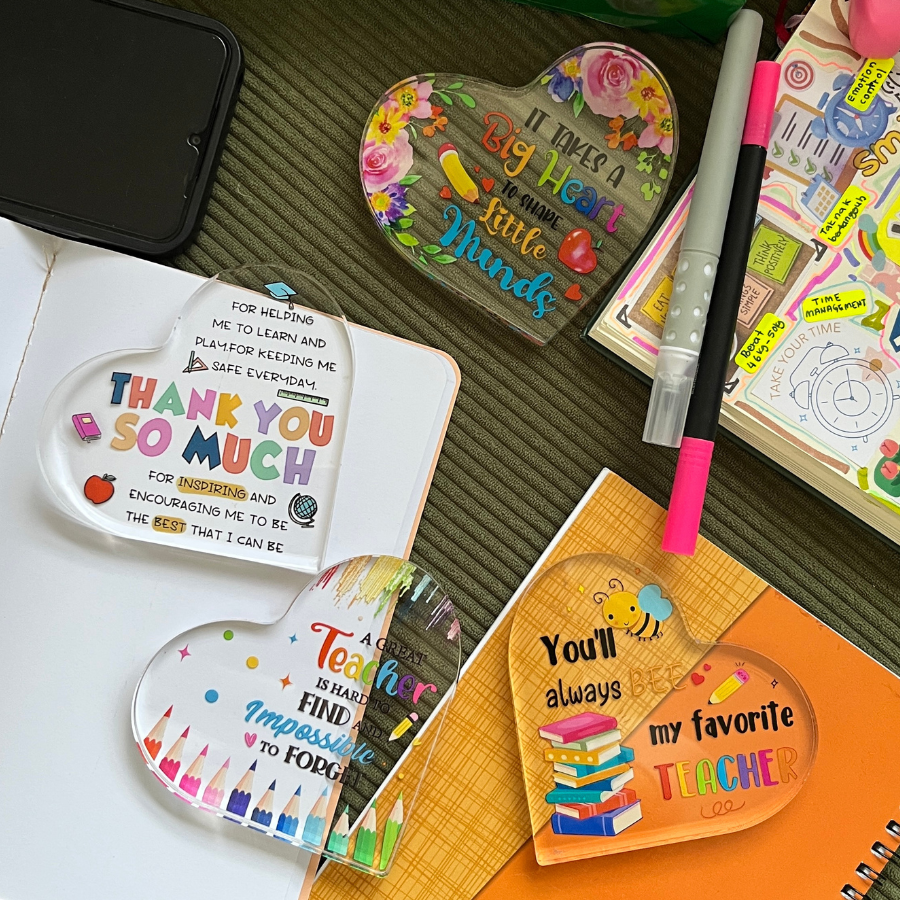 Acrylic Plak Teacher's Day
