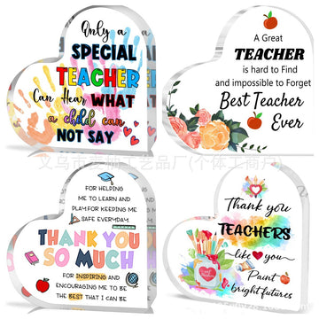 Acrylic Plak Teacher's Day