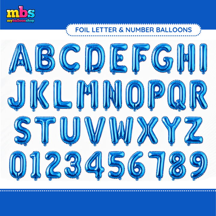 【16 INCH】Blue ABC