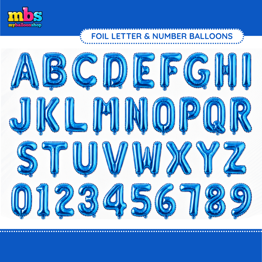 【16 INCH】Blue ABC