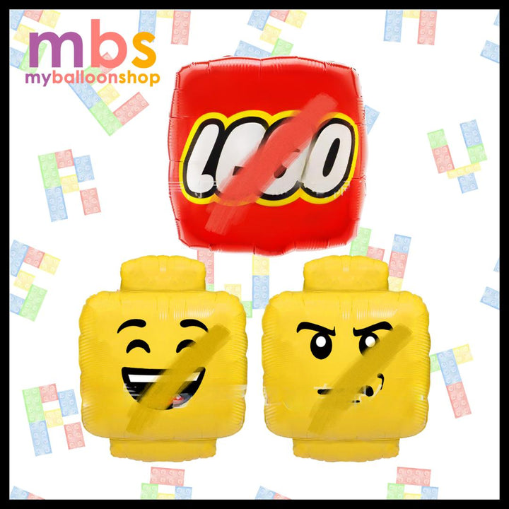 Lego Foil Balloons