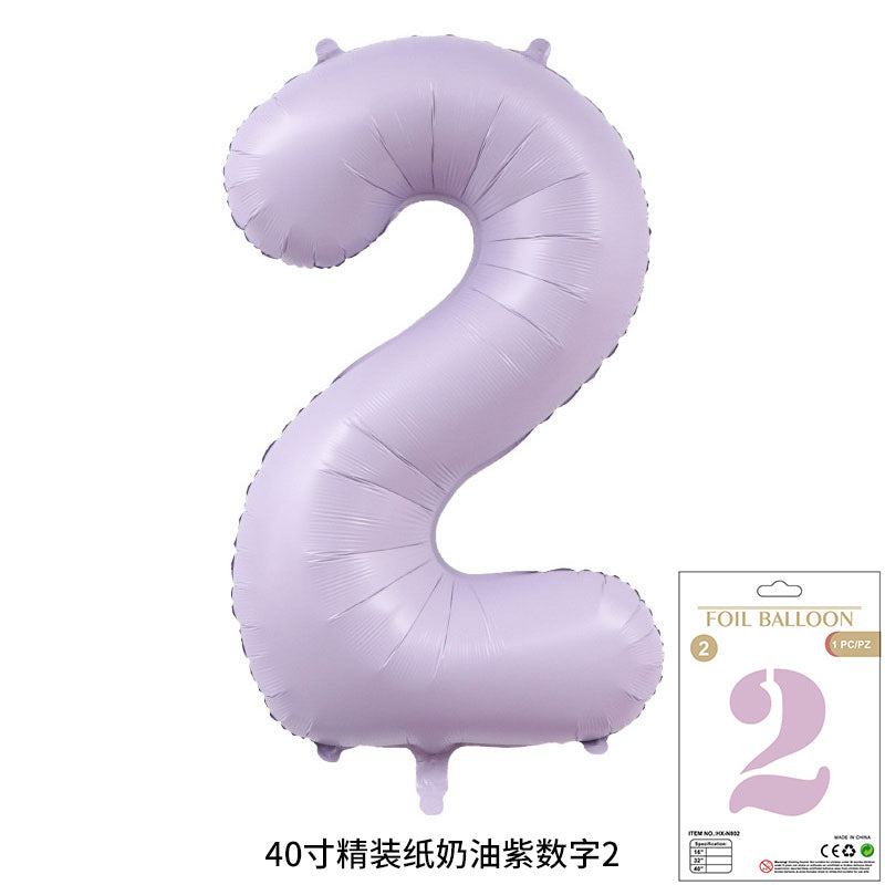 【40 INCH】Number Balloons