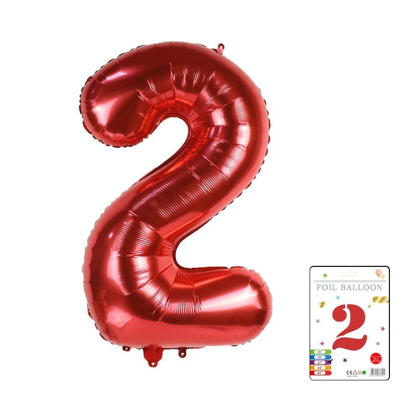 【40 INCH】Number Balloons