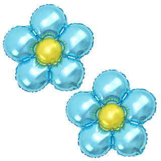 2pcs Petal Light Blue