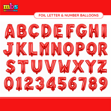 【16 INCH】Red ABC