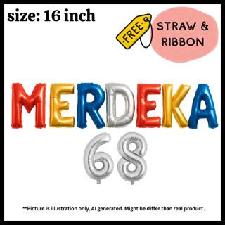Merdeka Theme Balloon Decoration