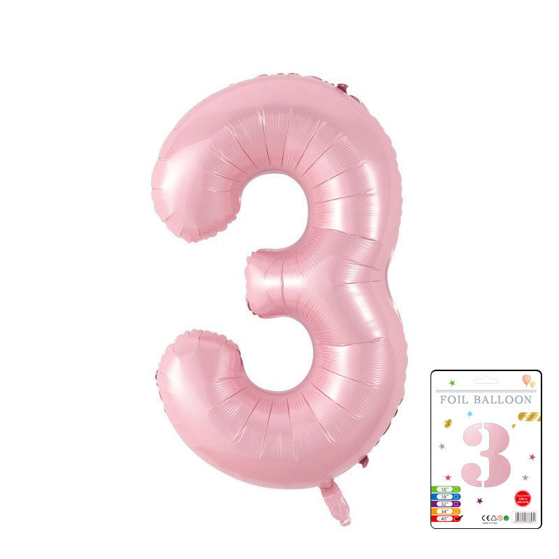 【40 INCH】Number Balloons