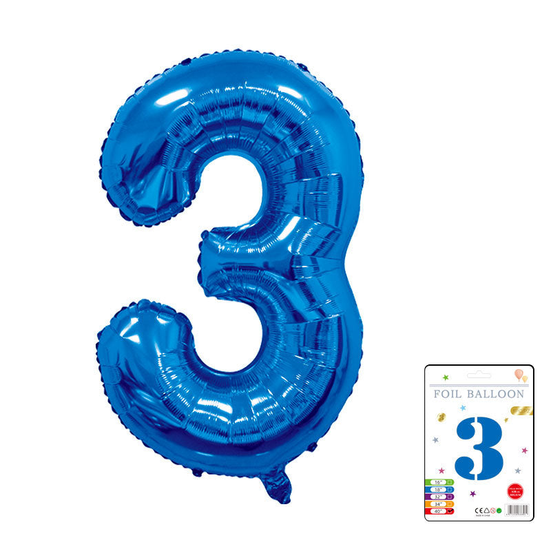 【32 INCH】Number Balloons