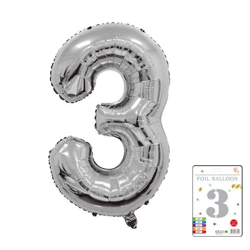 【40 INCH】Number Balloons