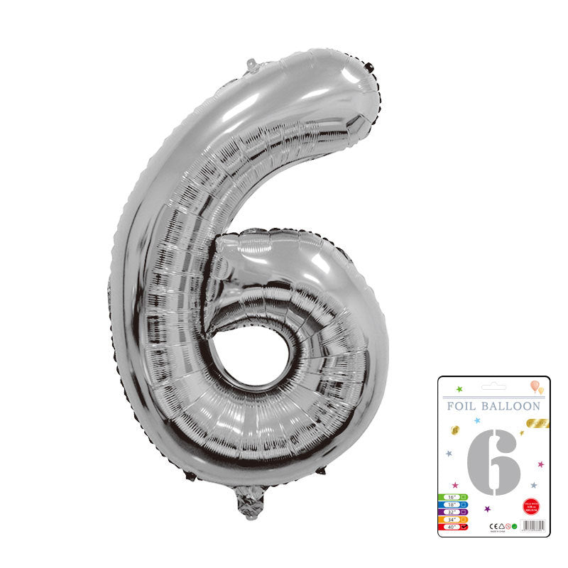 【40 INCH】Number Balloons