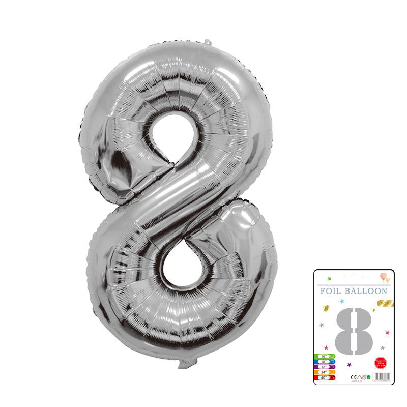 【32 INCH】Number Balloons