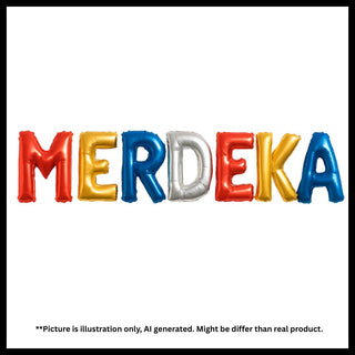 7 pcs MERDEKA mix