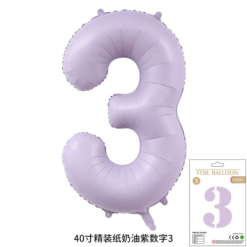 【40 INCH】Number Balloons