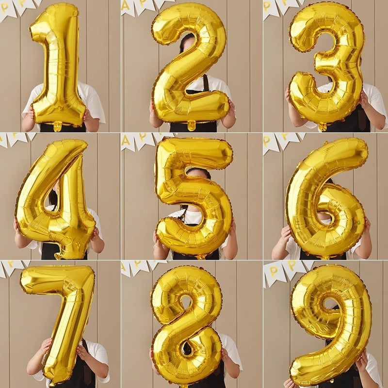 40 inch Number [0-9] Balloons