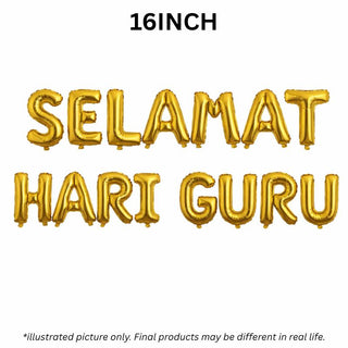 "SELAMAT HARI GURU" Gold