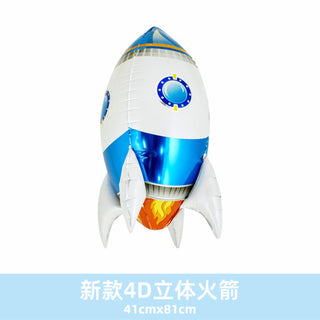 4D Rocket Blue
