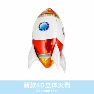 4D Rocket Red
