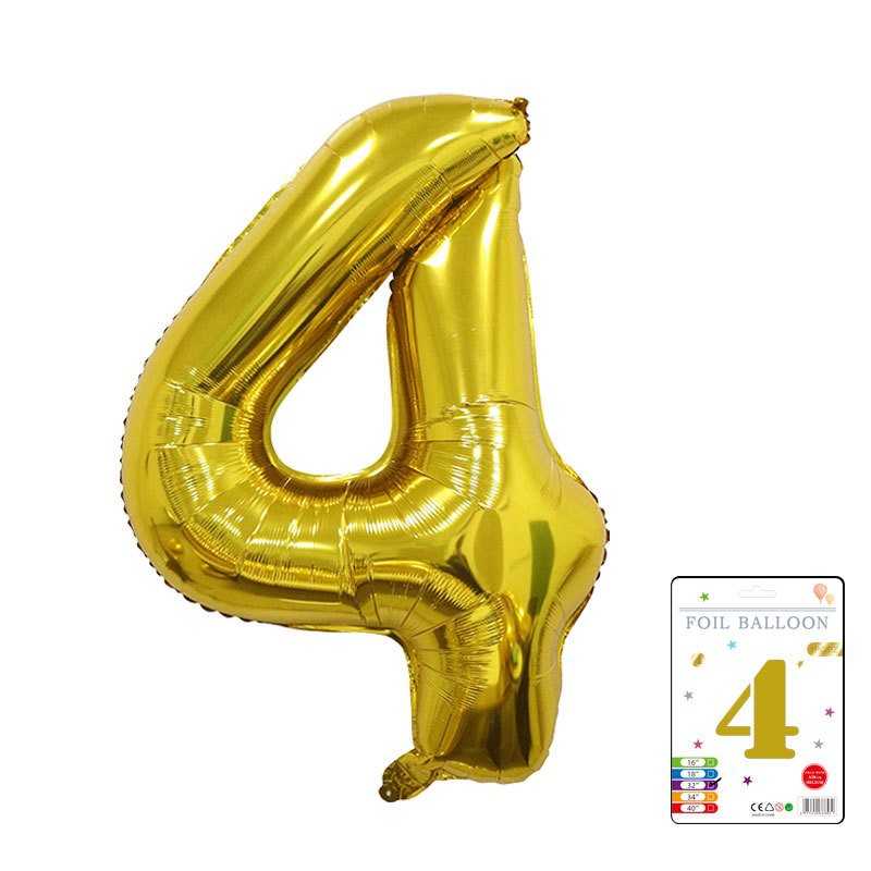 【40 INCH】Number Balloons
