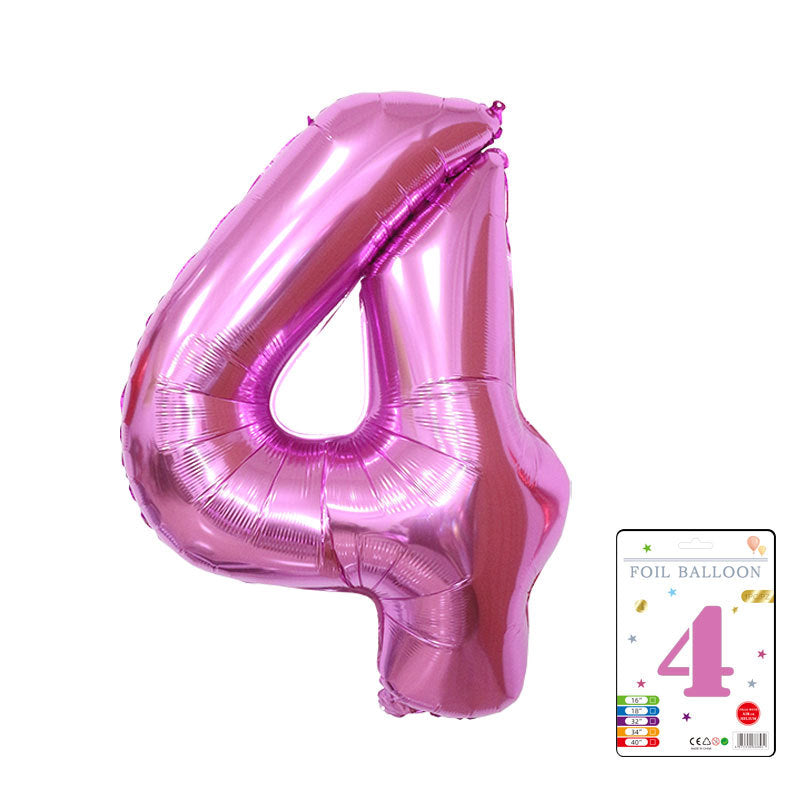 【32 INCH】Number Balloons