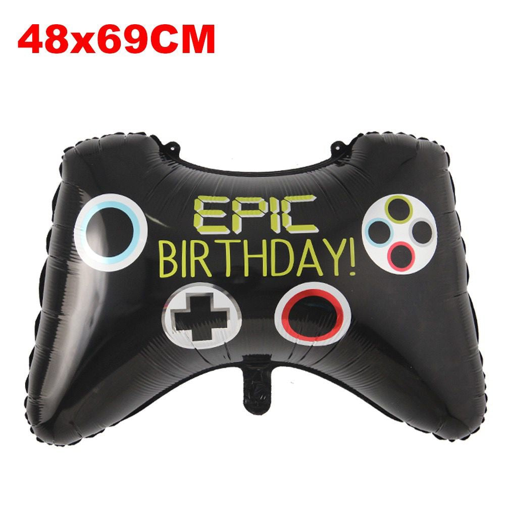 Video Game Controller Kids Gaming Theme Foil Balloons