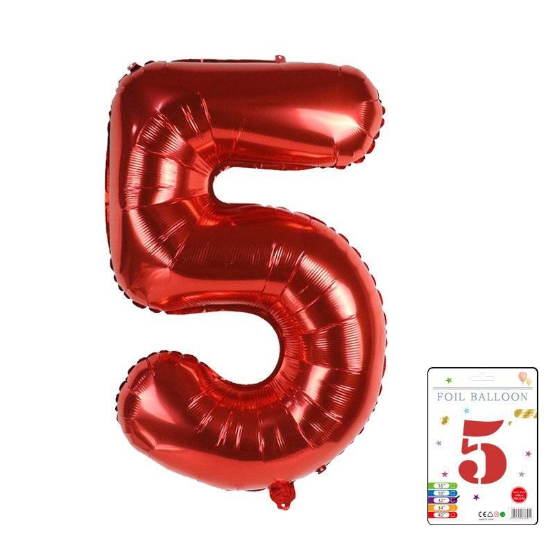 【40 INCH】Number Balloons