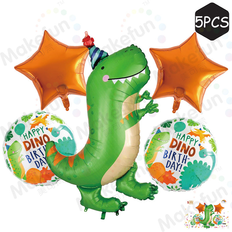 Melcra Balloons 5pcs Cartoon Set Theme
