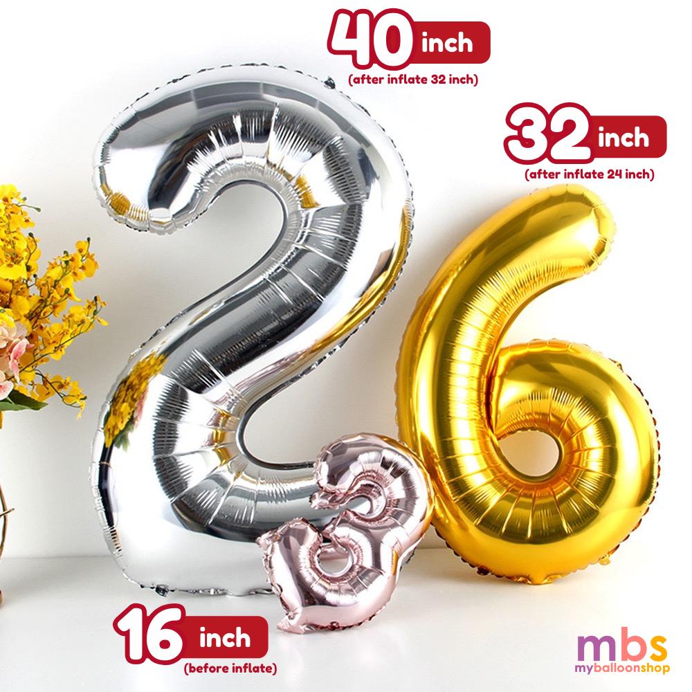 16 inch Happy Teachers Day Selamat Hari Guru Foil Letter Balloon Set